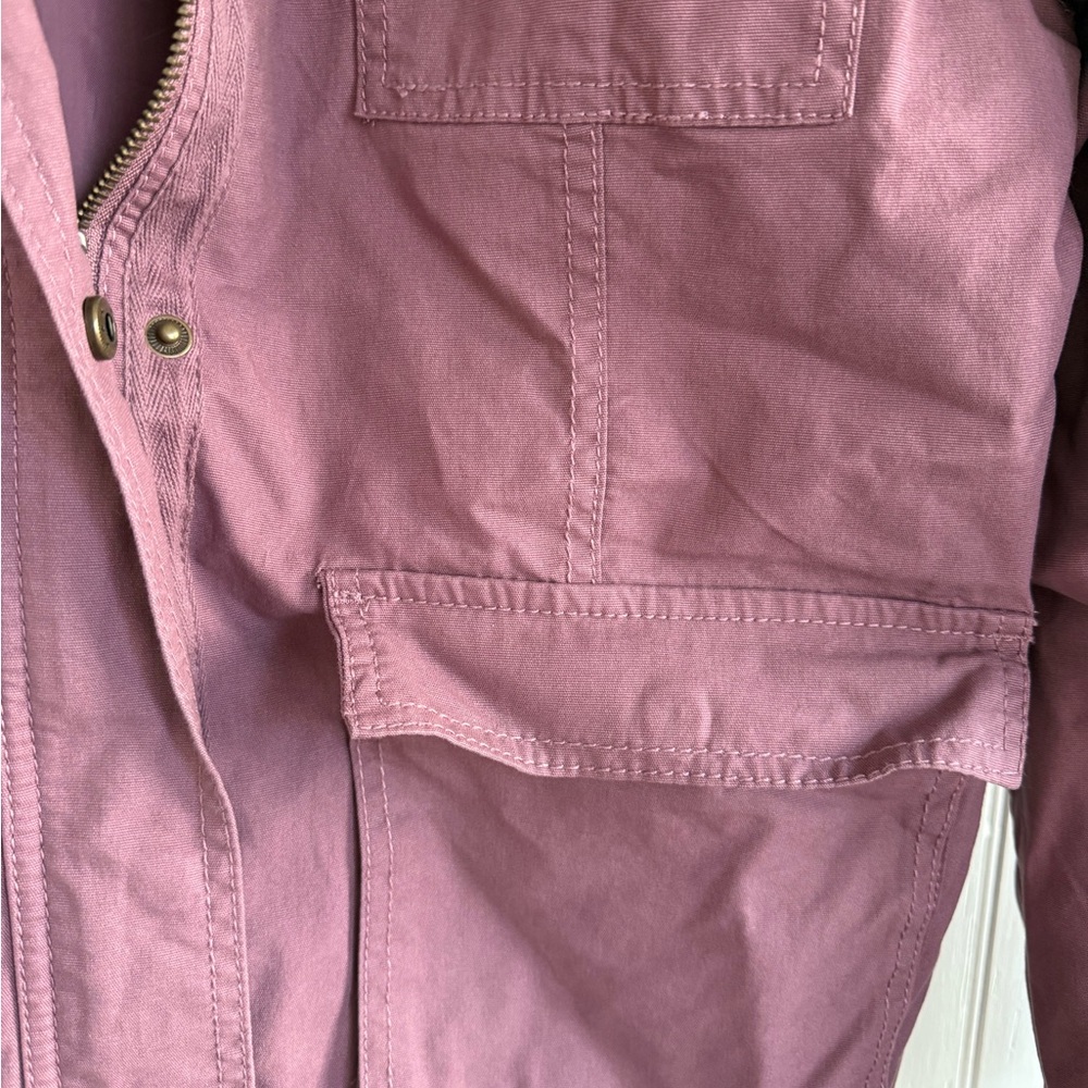 Purple Jacket Size M utility spring jacket - Picture 3 of 4